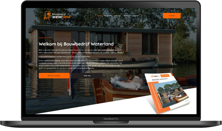 Wordpress website bouwen