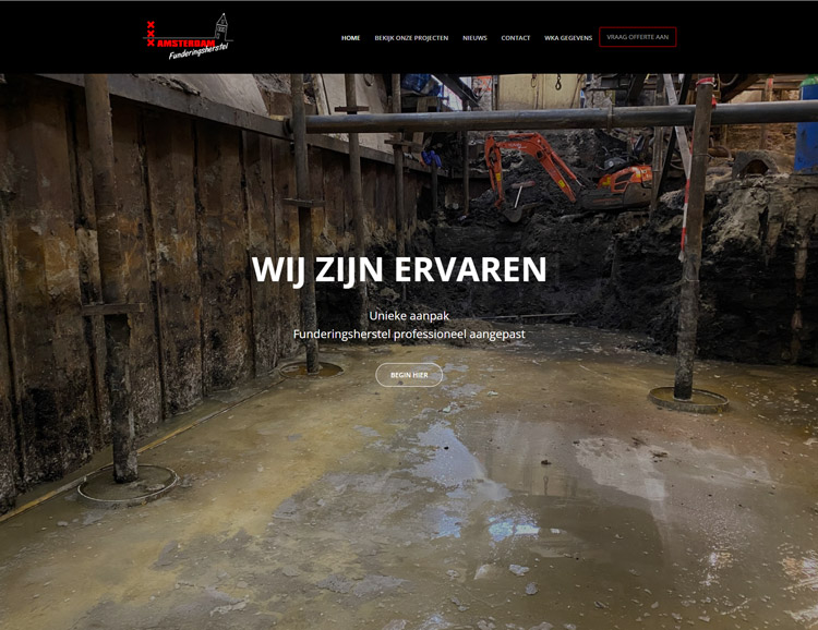 Oude website Funderingsherstel