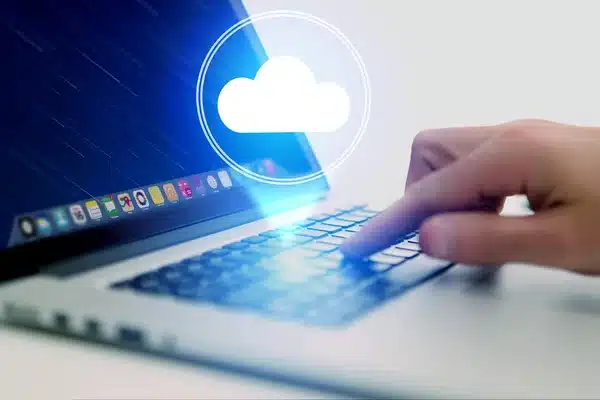 concept of cloud storage icon