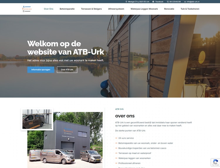 Nieuwe website ATB Urk